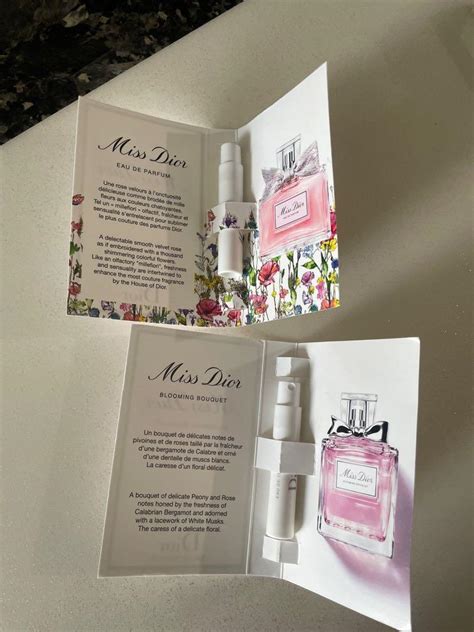 dior sample perfumes